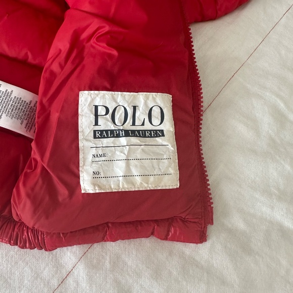 Polo Ralph Lauren Red Baby Boys Puffer Jacket - Picture 5 of 7